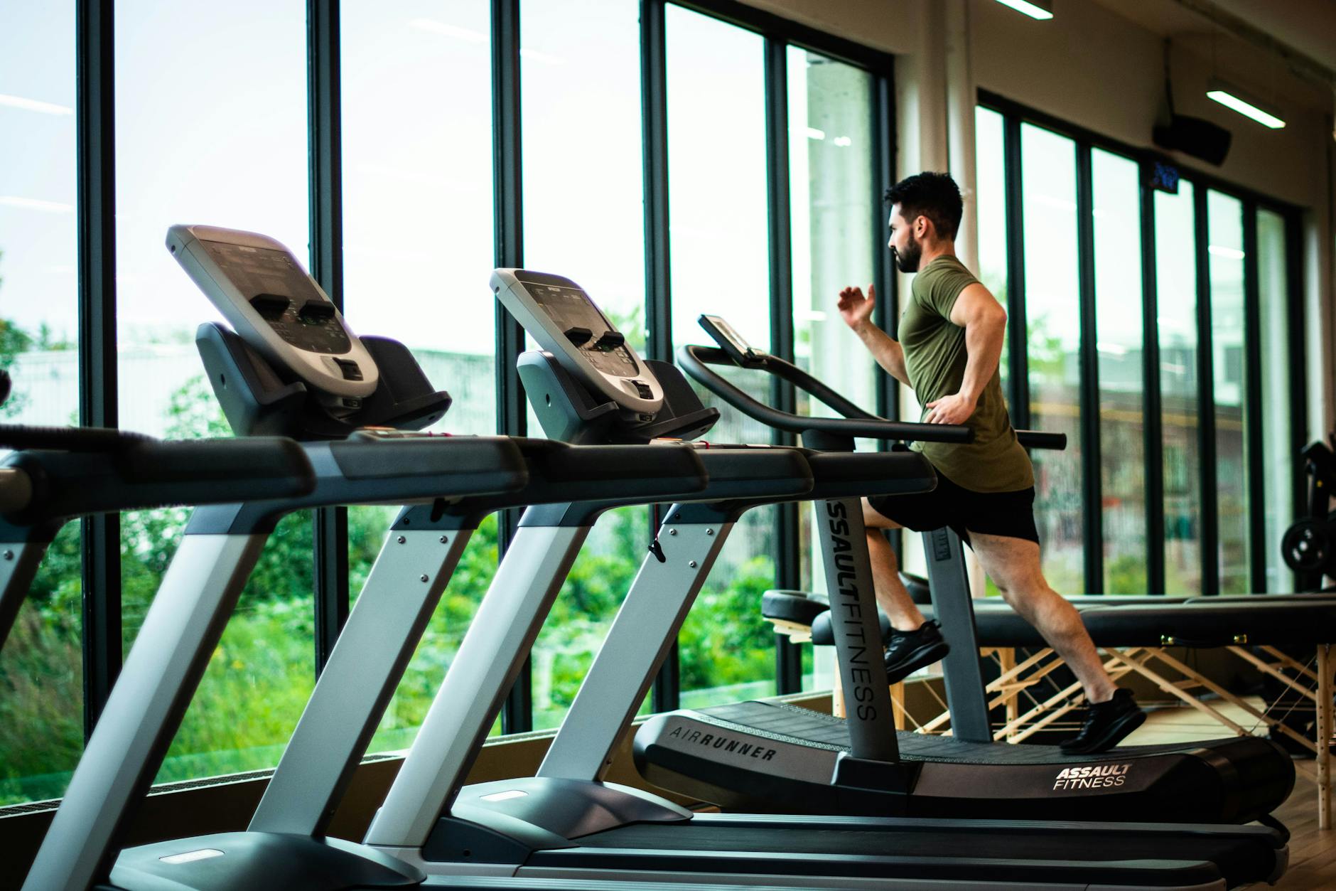 Fitness training session